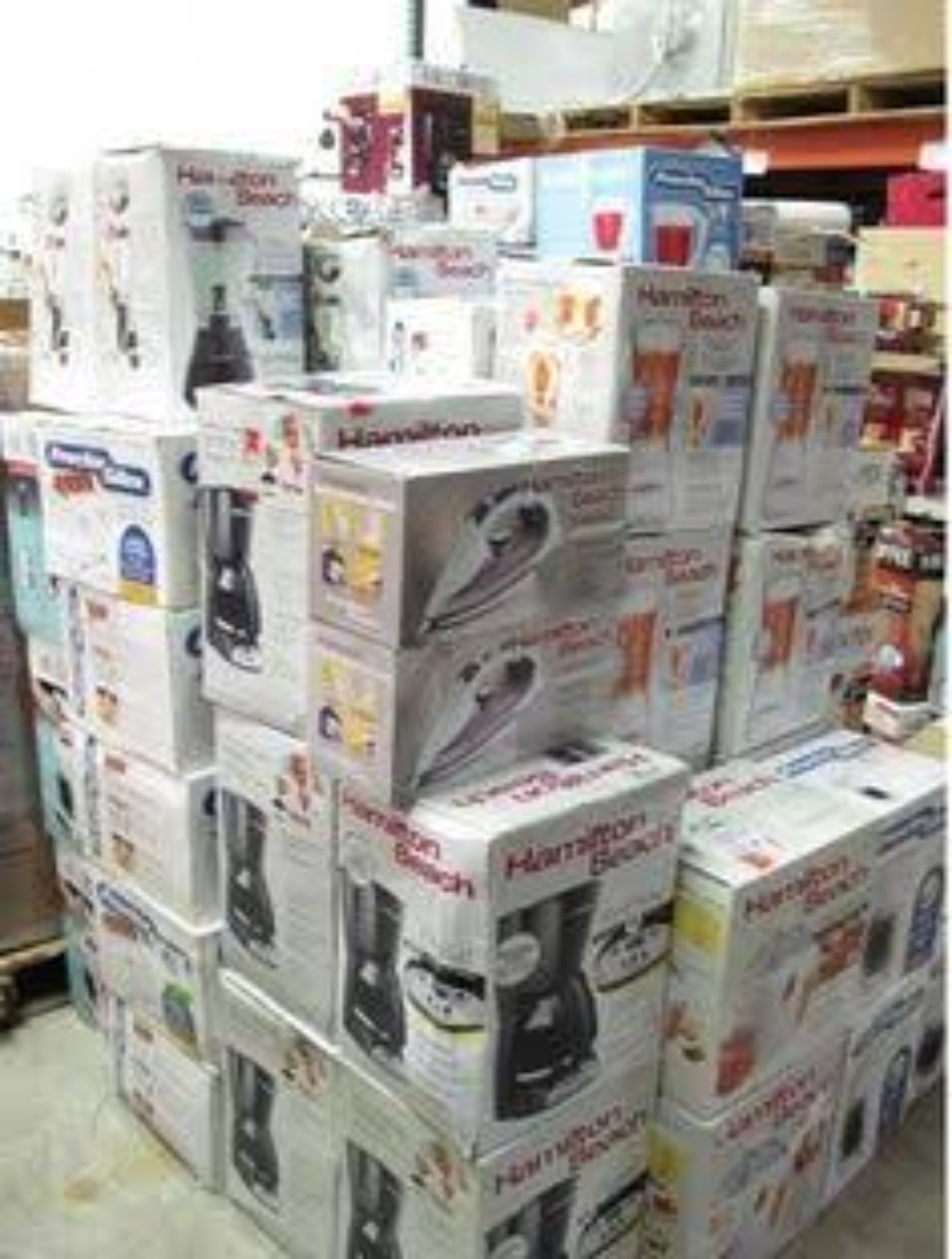Uploaded photo: Kitchen appliance pallet